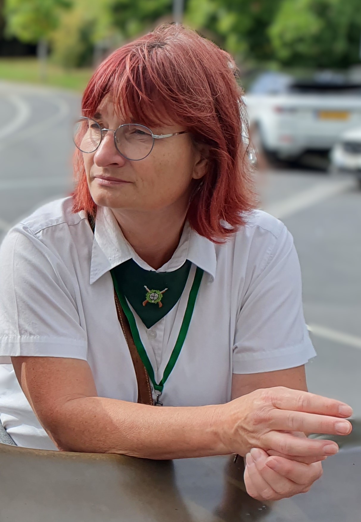 Brudermeister Ute Quirbach